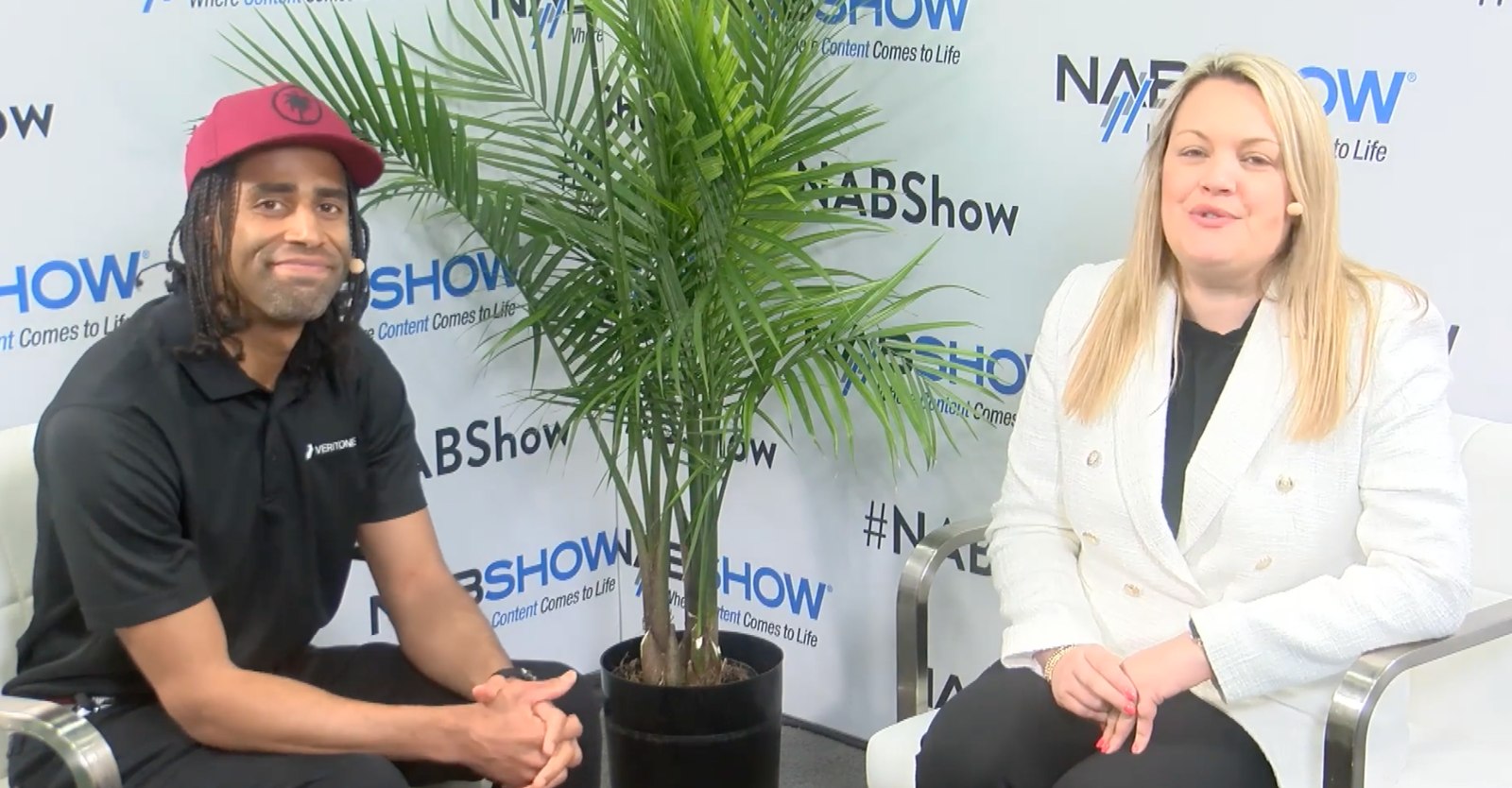 NAB Show interview about generative AI and media workflows